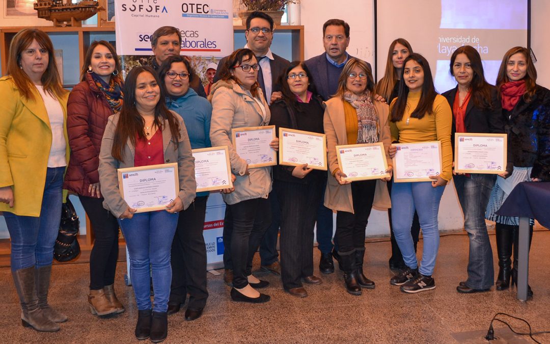 OTEC-UPLA continúa capacitando personas: Jefas de hogar de Panquehue y Putaendo recibieron su certificación