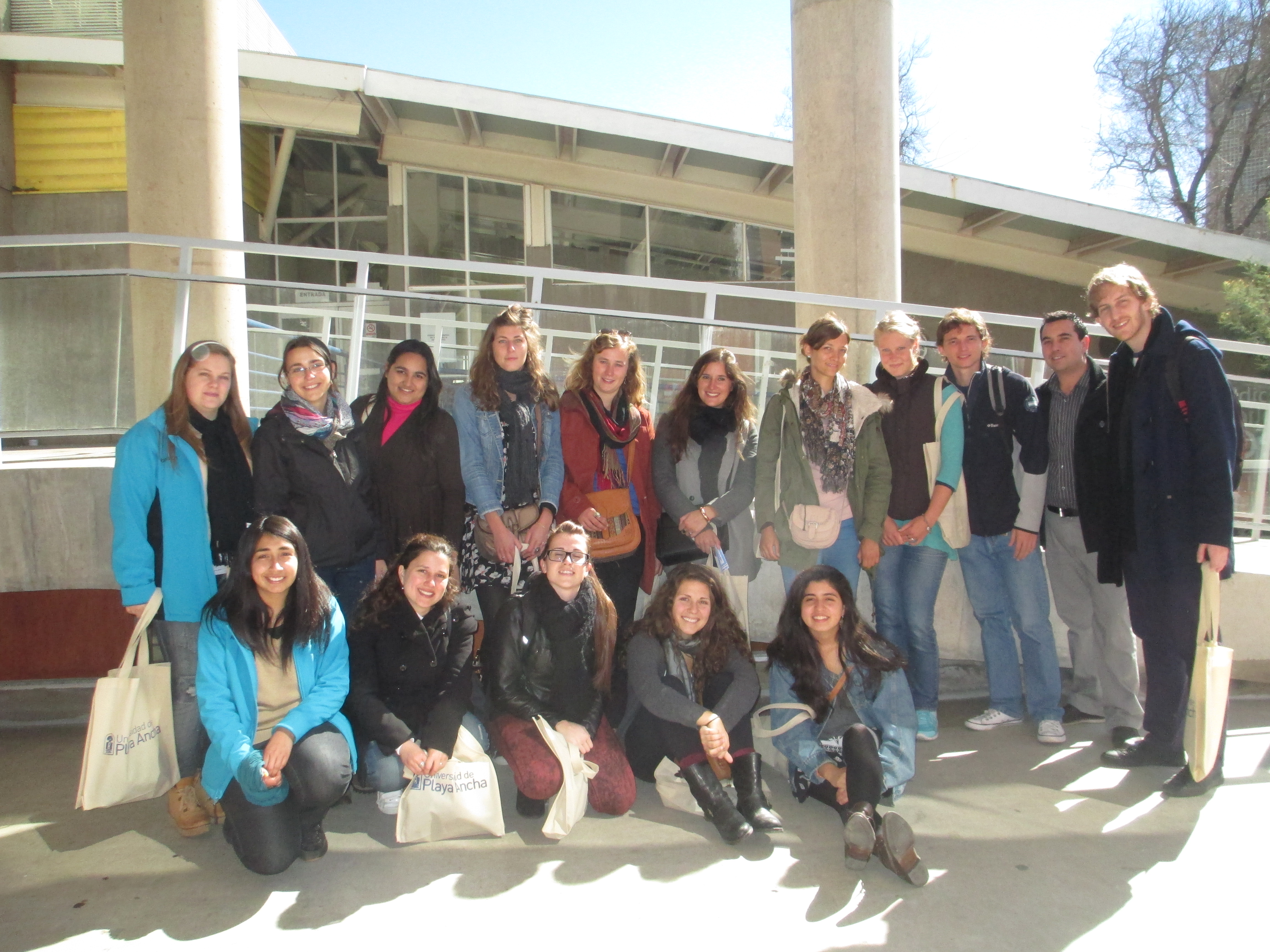 Recepción de estudiantes de intercambio de Alemania, Argentina, Brasil, Paraguay y Estados Unidos