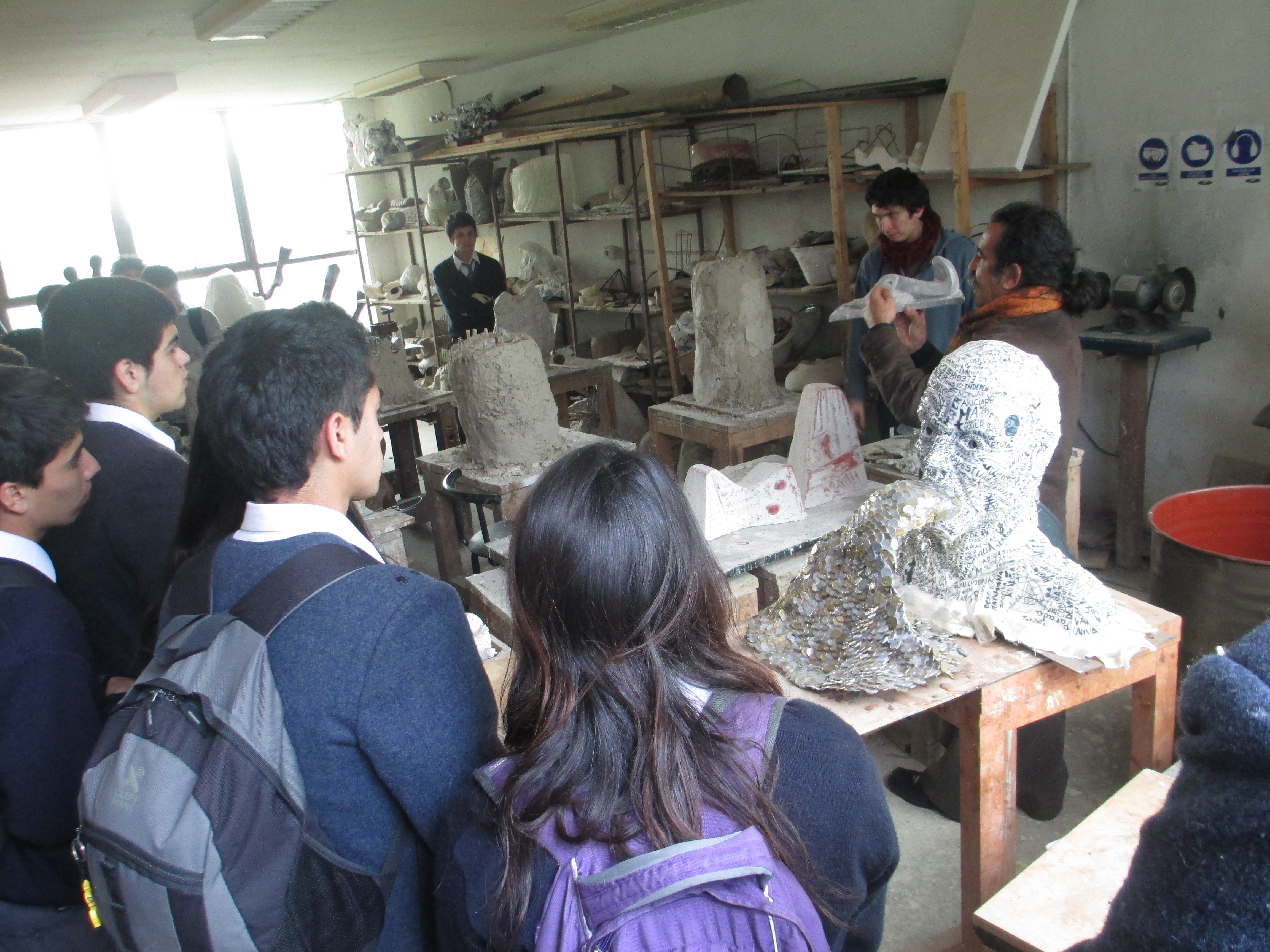 Recepción del colegio Santo Domingo de Guzmán