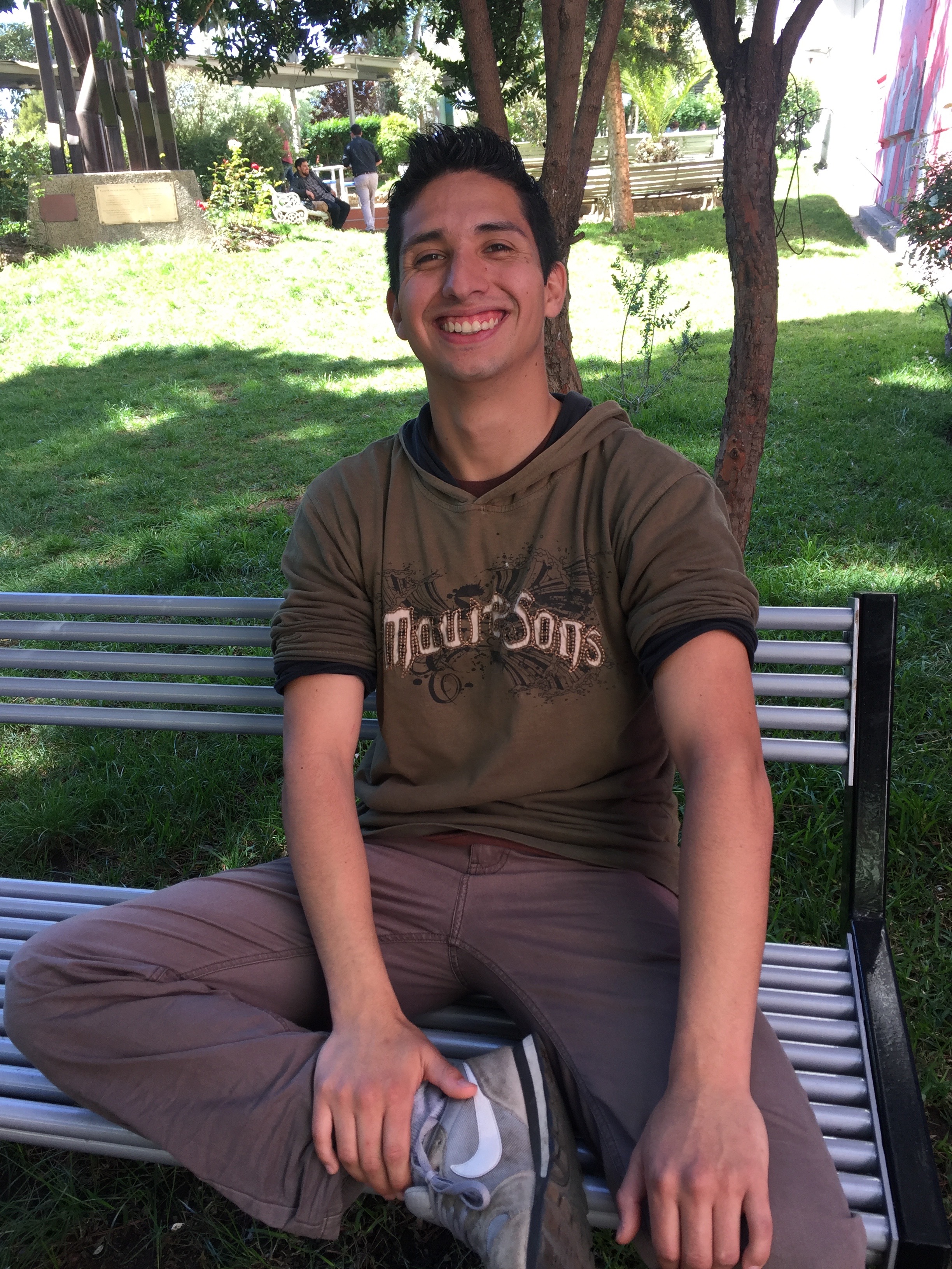 Vichinsky Rojas y su razón para estudiar Kinesiología en la UPLA