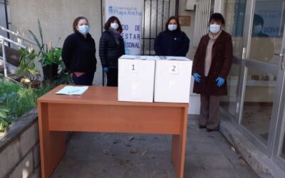 Bienestar del Personal apoya a funcionarios con cajas de mercadería