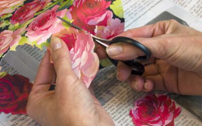 Bienestar ofrece taller de decoupage para funcionarias y funcionarios (Informativo Nº 6/2022)