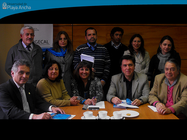 Equipo DIRGECAL junto a Coordinadores de Acreditación de Facultades y Campus UPLA realizan segunda reunión general