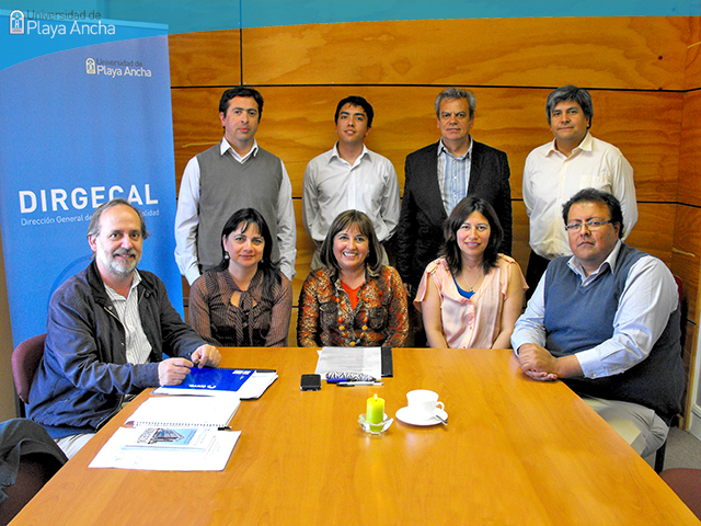 Equipo DIRGECAL e Ingeniería Informática realizan reunión de coordinación para activar autoevaluación.