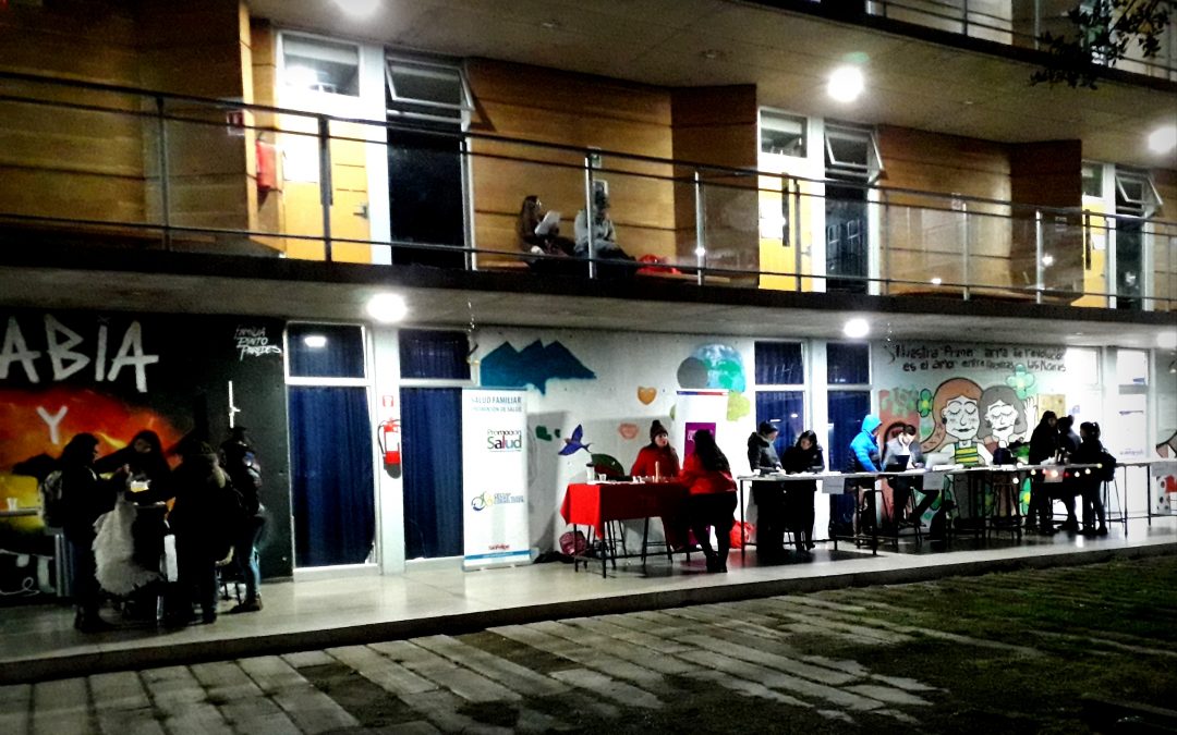 Campus San Felipe UPLA participó activamente en Feria del Autocuidado de la DGDE