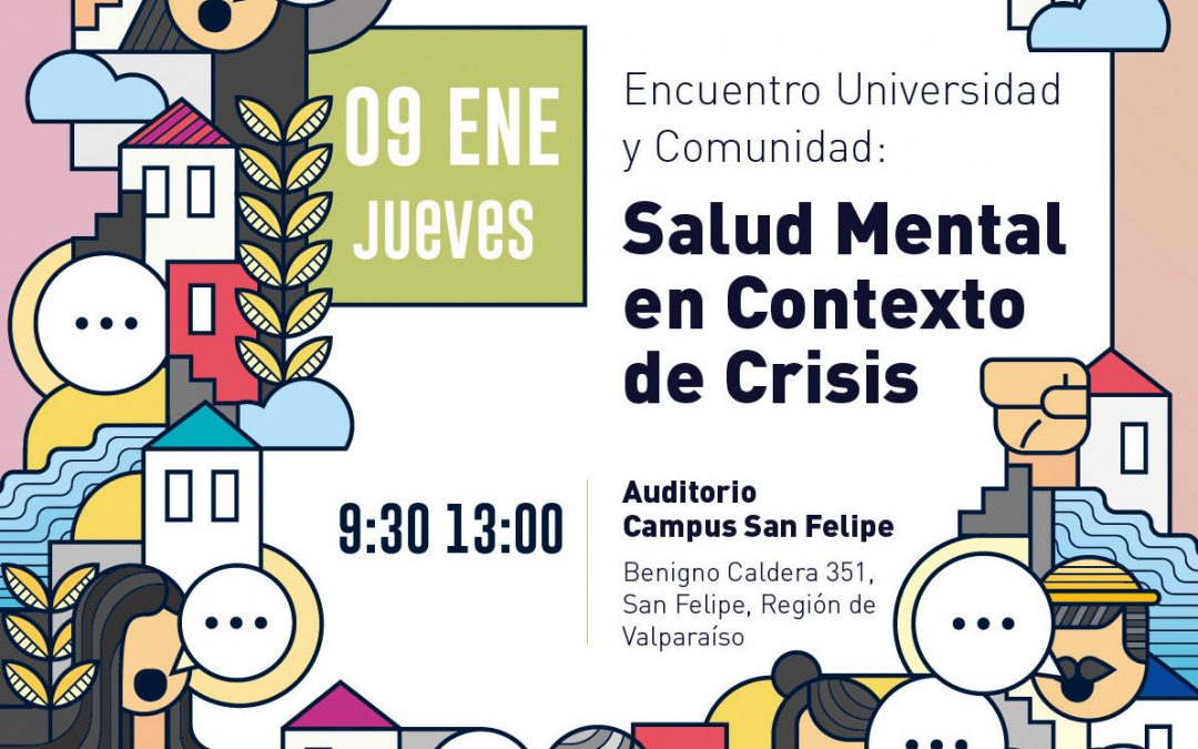 9 de enero en UPLA San Felipe: Jornada abordará salud mental en contexto de crisis
