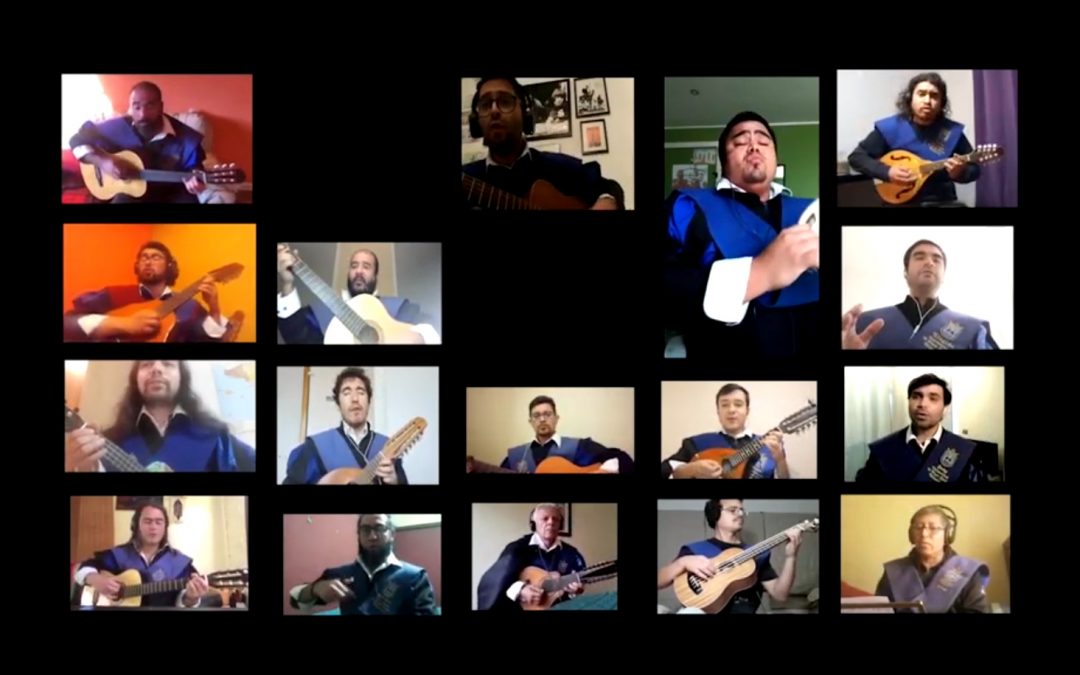 Tuna Mayor de Distrito UPLA formó parte de Encuentro Virtual de Tunas y Estudiantinas Chilenas