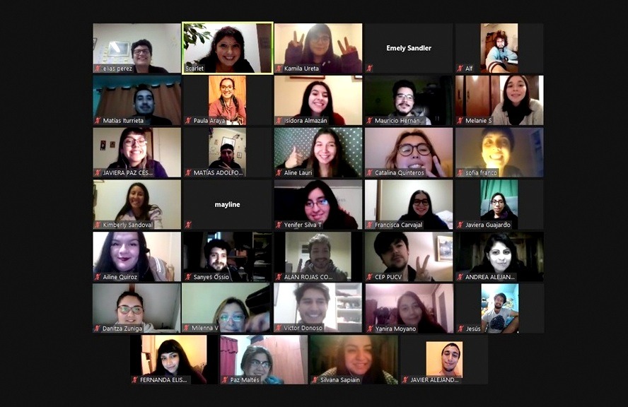 Estudiantes participaron en Encuentro Interuniversitario de Monitores Alerta sobre “Vínculo y Afectividad en Tiempos de Cuarentena”
