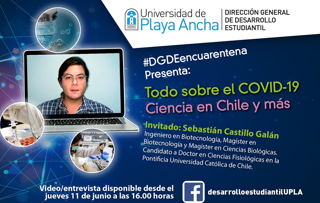 #DGDEencuarentena abordará el COVID-19 en entrevista en video