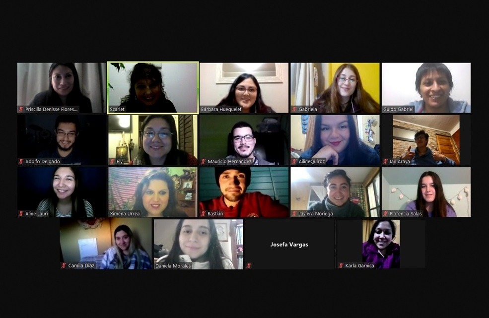 Programa Interuniversitario Consciente CRUV efectuó Segundo Encuentro Virtual de Estudiantes Monitores