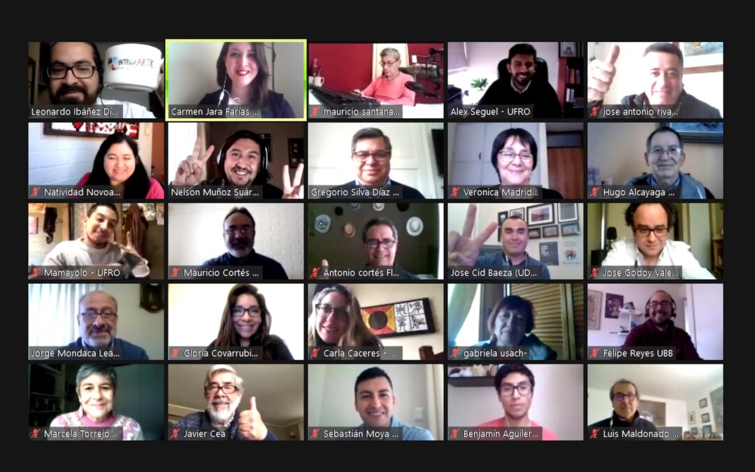 Con éxito se realizó Seminario de la Red Universitaria IntegrArte sobre experiencias artísticas estudiantiles y gestión cultural