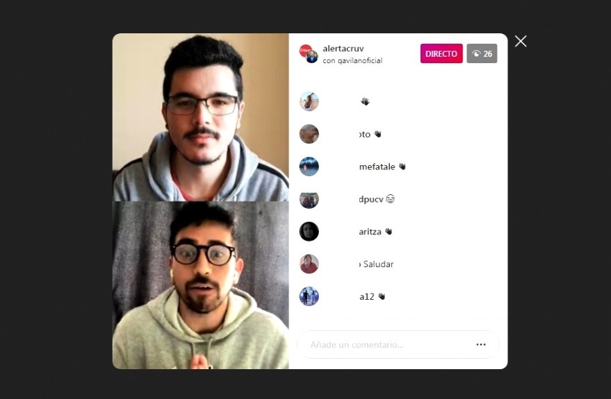 Programa Interuniversitario Alerta CRUV abordó la sexualidad sin tabúes en Instagram Live