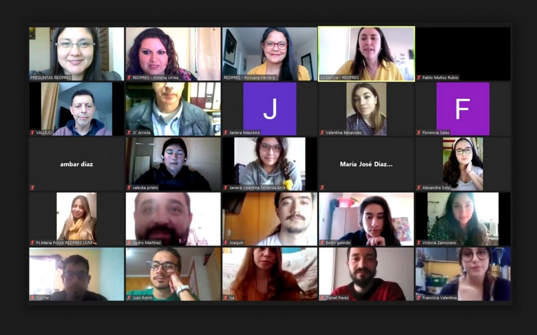 Con éxito se efectuó seminario sobre consumo de psicofármacos en confinamiento organizado por REDPRES y SENDA