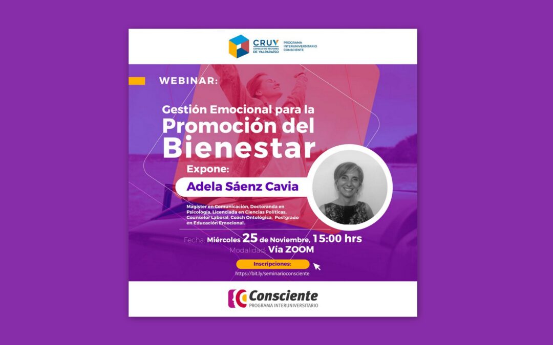 DGDE invita a participar en webinar sobre gestión emocional