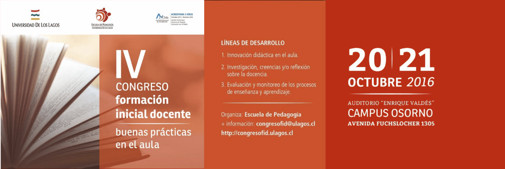 Académicos de la Facultad de Ciencias de la Educación exponen en Universidad de Los Lagos
