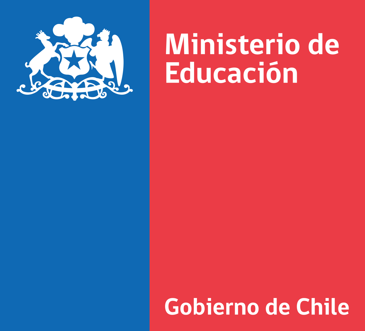 Logo del Ministerio de Educación, Chile.