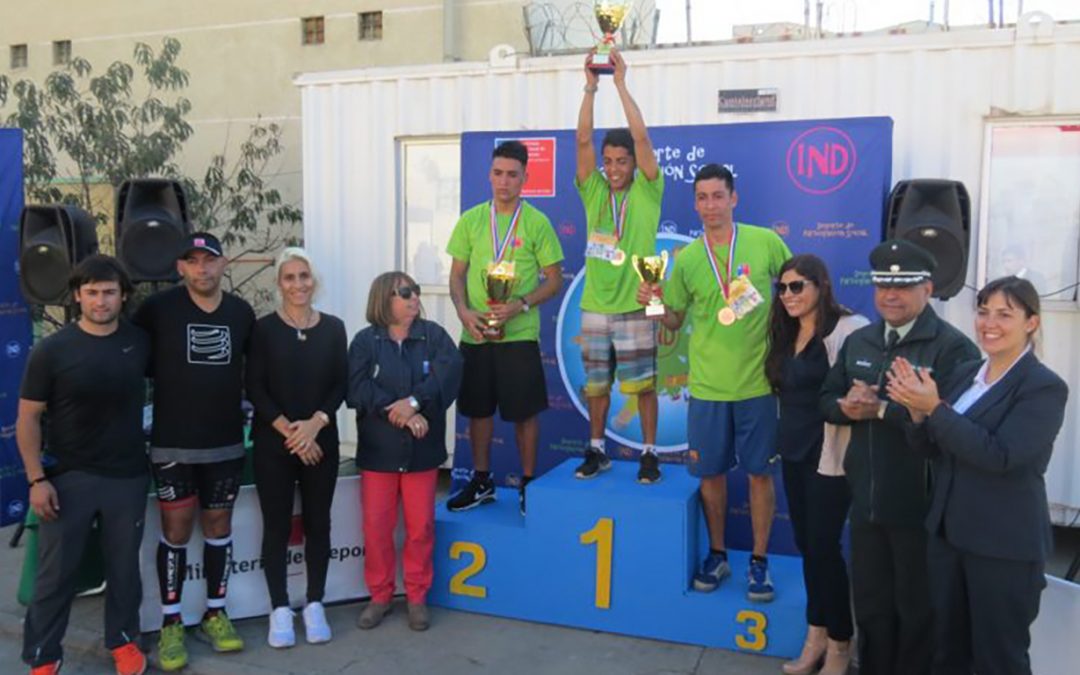 Estudiante del Instituto Tecnológico ganó duatlón del Complejo Penitenciario de Valparaíso