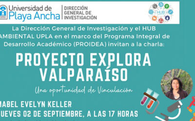 Te invitamos a participar de la charla «Proyecto Explora Valparaíso Una oportunidad de Vinculación»