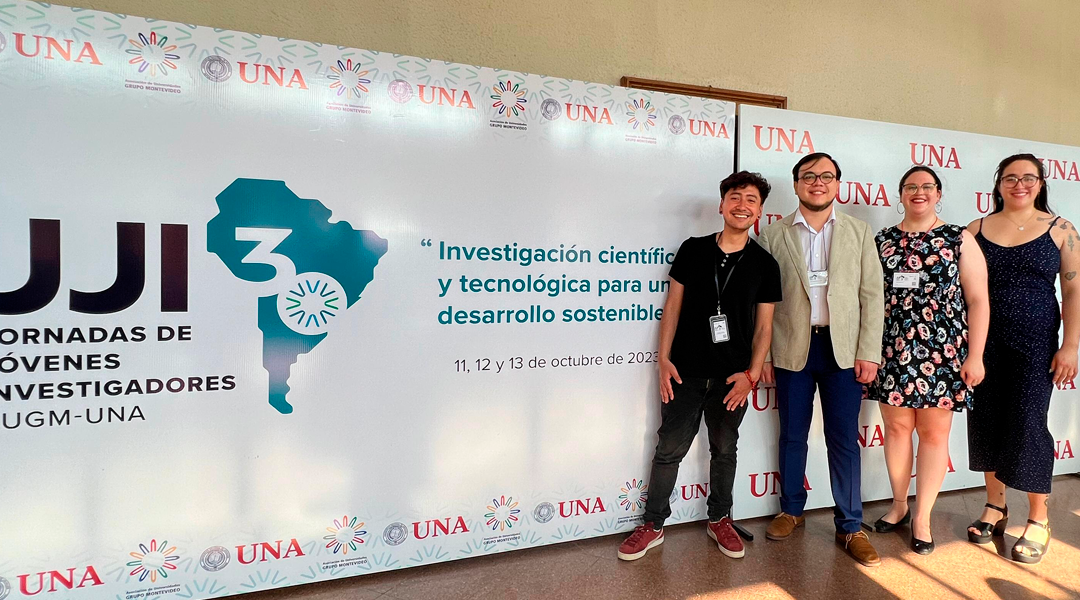 Cuatro estudiantes UPLA participan de la trigésima edición de las Jornadas de Jóvenes Investigadores en Paraguay
