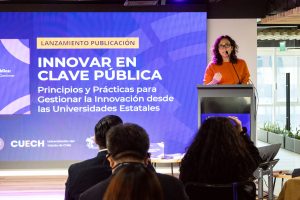 Anahí Urquiza, Coordinadora Ejecutiva saliente de la Red y Directora de Innovación de la Universidad de Chile,