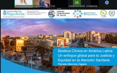 Académica UPLA expuso sobre bioética clínica y justicia sanitaria en la Academia Mexicana de Bioética