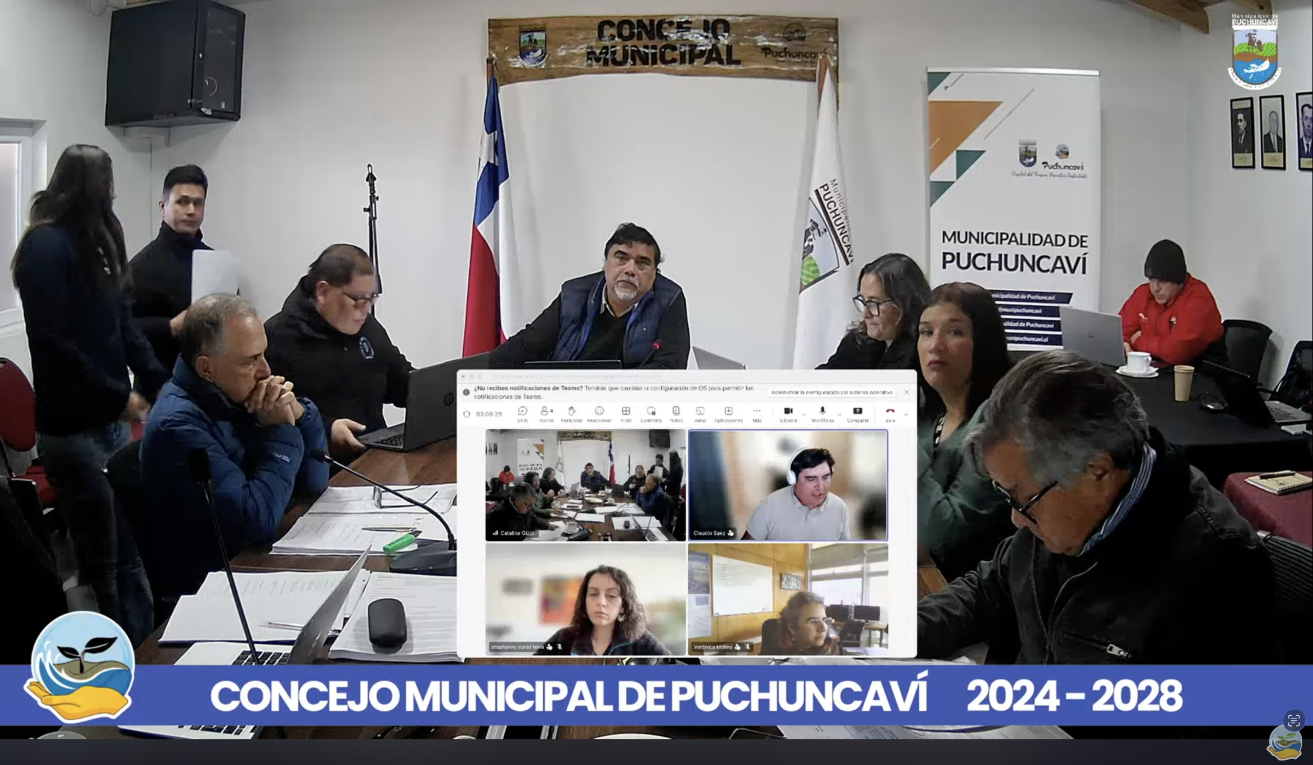 HUB Ambiental UPLA presenta ante el Concejo Municipal de Puchuncaví investigación sobre metales pesados en recursos marinos 