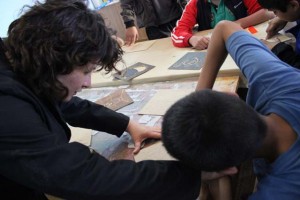 Taller de Grabado_Sename Playa Ancha