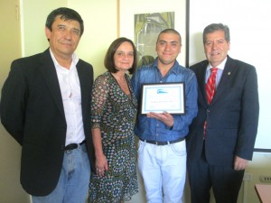 Ana Auger, Sergio Palacios y Patricio Sanhueza