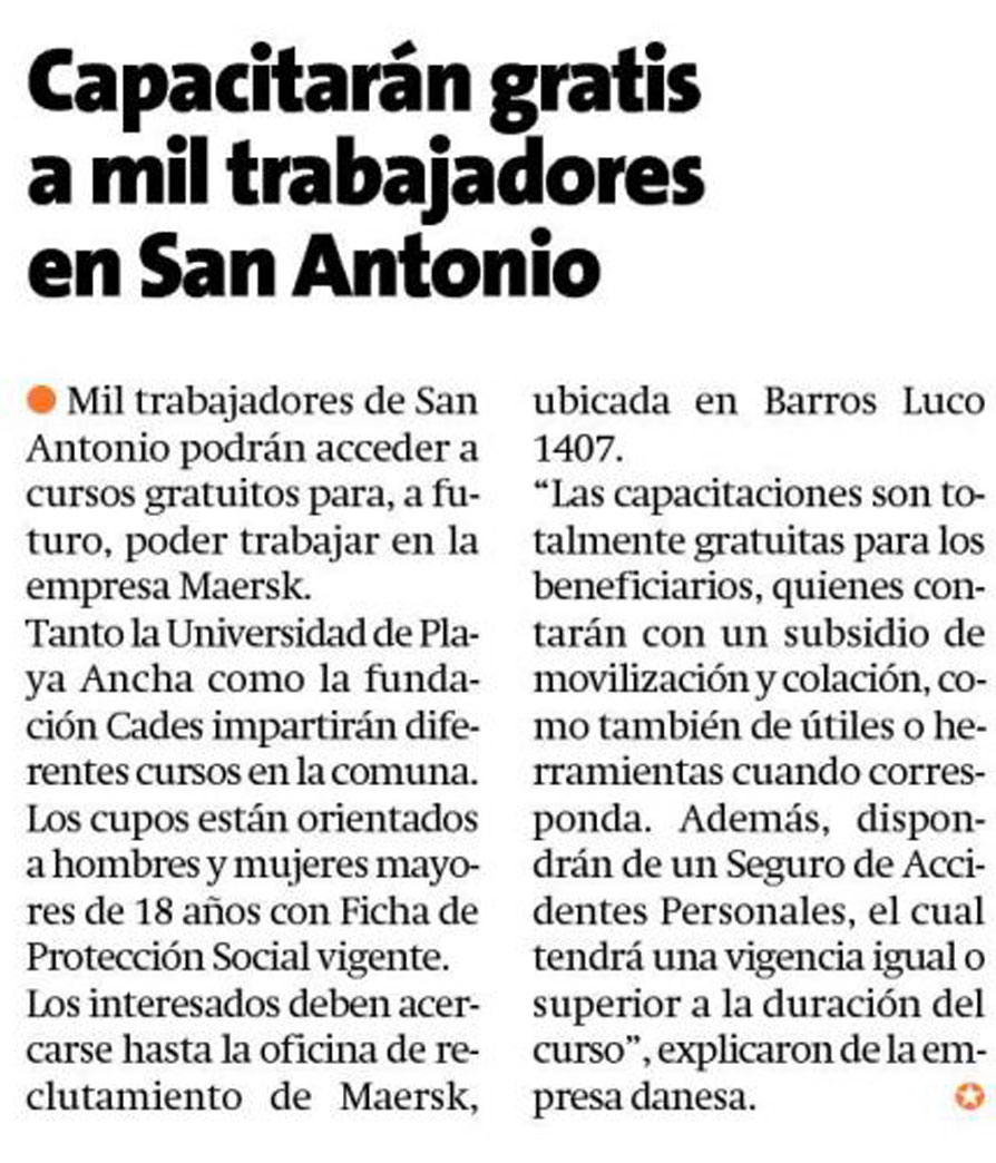 Capacitarán-gratis-a-mil-trabajadores-en-San-Antonio