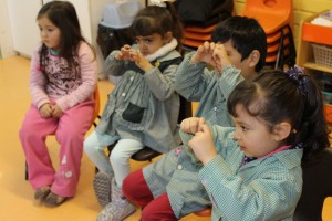 Curso de señas_jardín colmenita UPLA