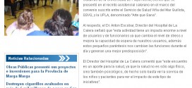 Pacientes del Hospital de La Calera disfrutaron del Conjunto de Guitarras de la UPLA