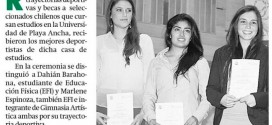 UPLA distinguió a mejores deportistas