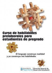 Afiche Curso de habilidades