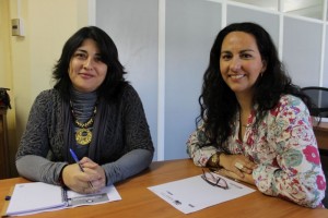 Marcela Lara y Francisca Bernal