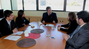 Rector Sanhueza y Seremi Gobierno
