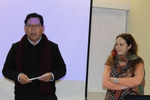 Bernardo Soria y María de Los Ángeles Miranda