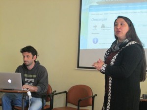 Romina González y Cristian Cid