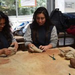 Día de Puertas Abiertas 2014_Sofía Pérez (derecha)