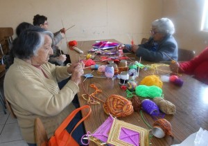 Voluntarios y abuelos