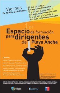 afiche_espacio formación dirigentes
