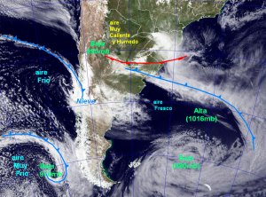 Carta meteorológica