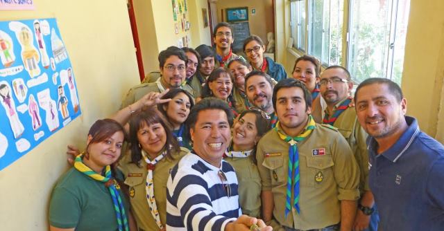 UPLA apoya trabajo de scout de valparaiso