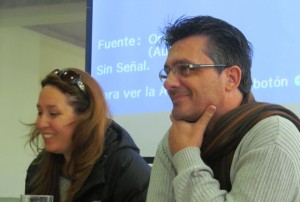 Awatef Ketiti y Josep Sanz