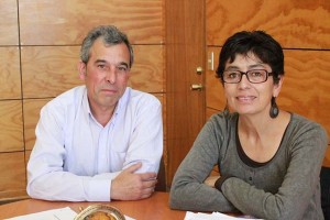 Felip Gascon y Doris Johnson