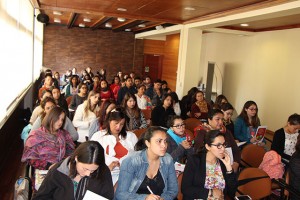 Asistencia charla Clelia Reboredo