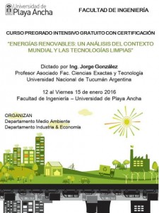 afiche curso energías renovables