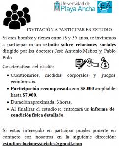 Cartel estudio