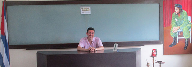 Foto de conferencia Cuba