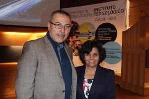 Jorge González y Cecilia Arriagada