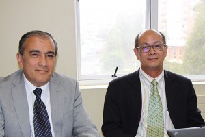 Luis Espinoza y Tek Tjing